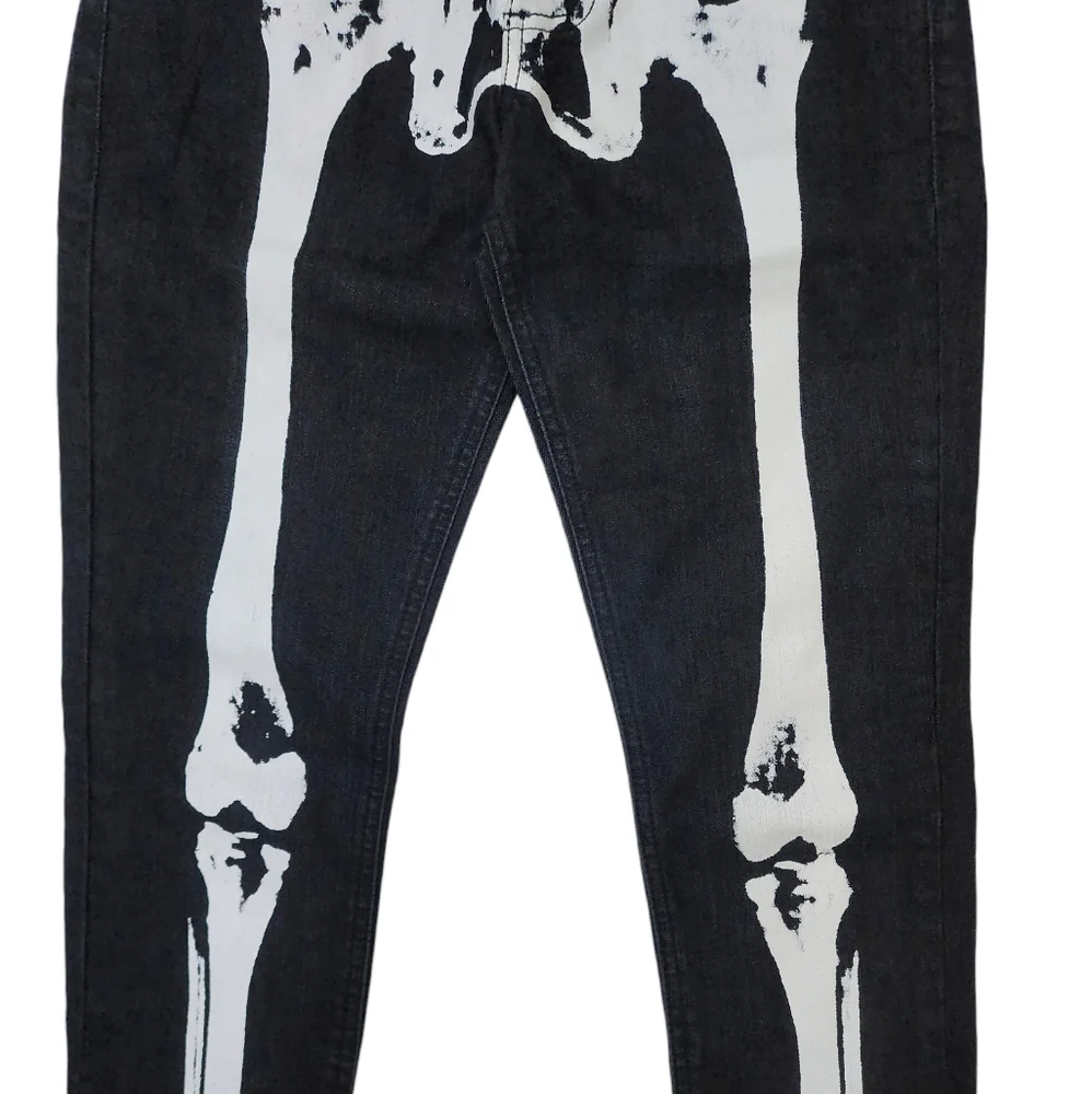 Hot Topic Lovesick Skeleton Jeans - Picture 4 of 5